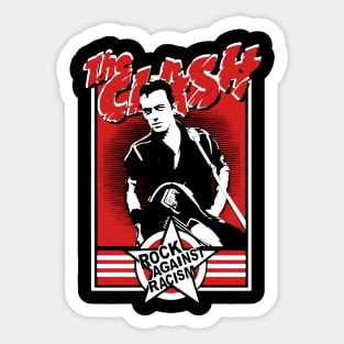 THE CLASH - ROCK AGAINST RACISM Sticker